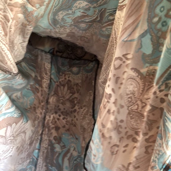 Y2k Purple Rain Patterned dress - Picture 6 of 10